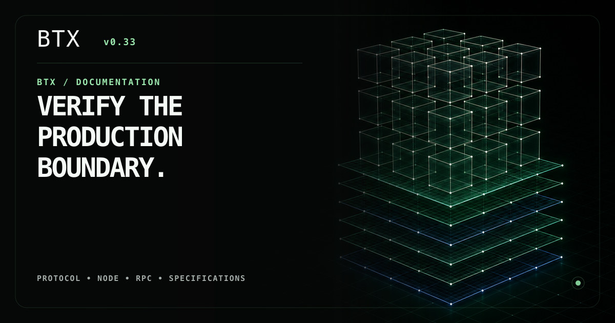 Overview — BTX Documentation